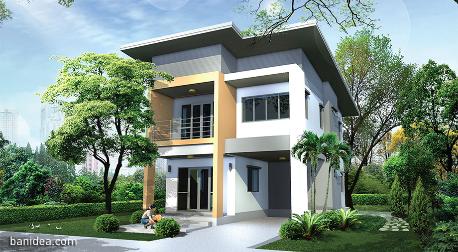 แบบบ้านฟรี 2 ชั้น 3 ห้องนอน งบสร้าง 1.5 ล้านบาท บ้านไอเดีย เว็บไซต์เพื่อบ้านคุณ
