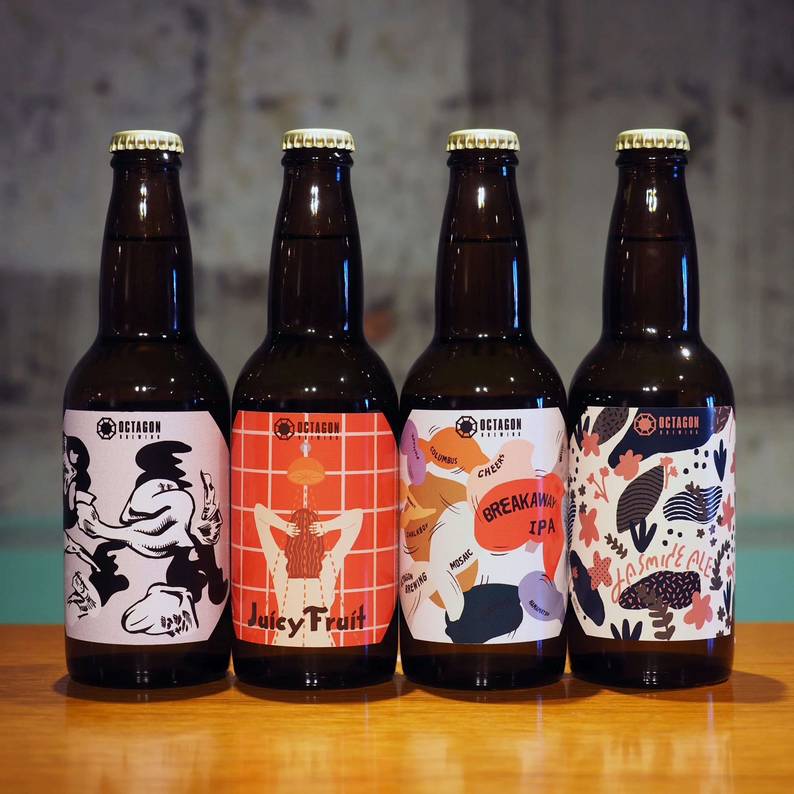 チョークアーティストがデザインしたクラフトビール！？ −クラフトビール初心者からマニアまで楽しめる”OCTAGON BREWING”のこだわり
