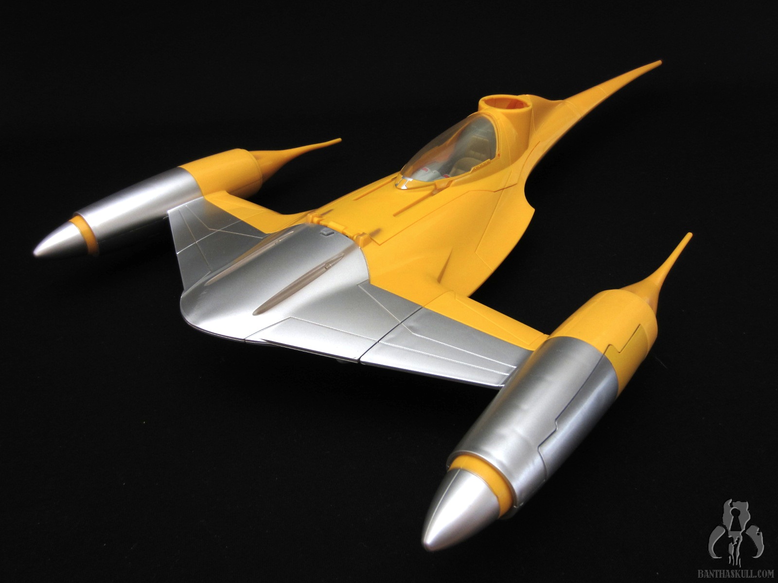 REVIEW AND PHOTO GALLERY Star Wars The Phantom Menace 3D TPM3D Naboo Fighter 2012