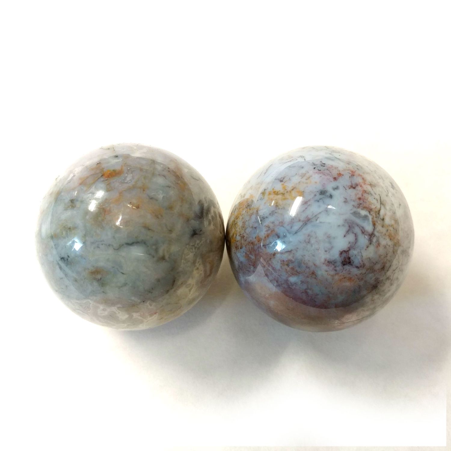Fancy Jasper Baoding Balls