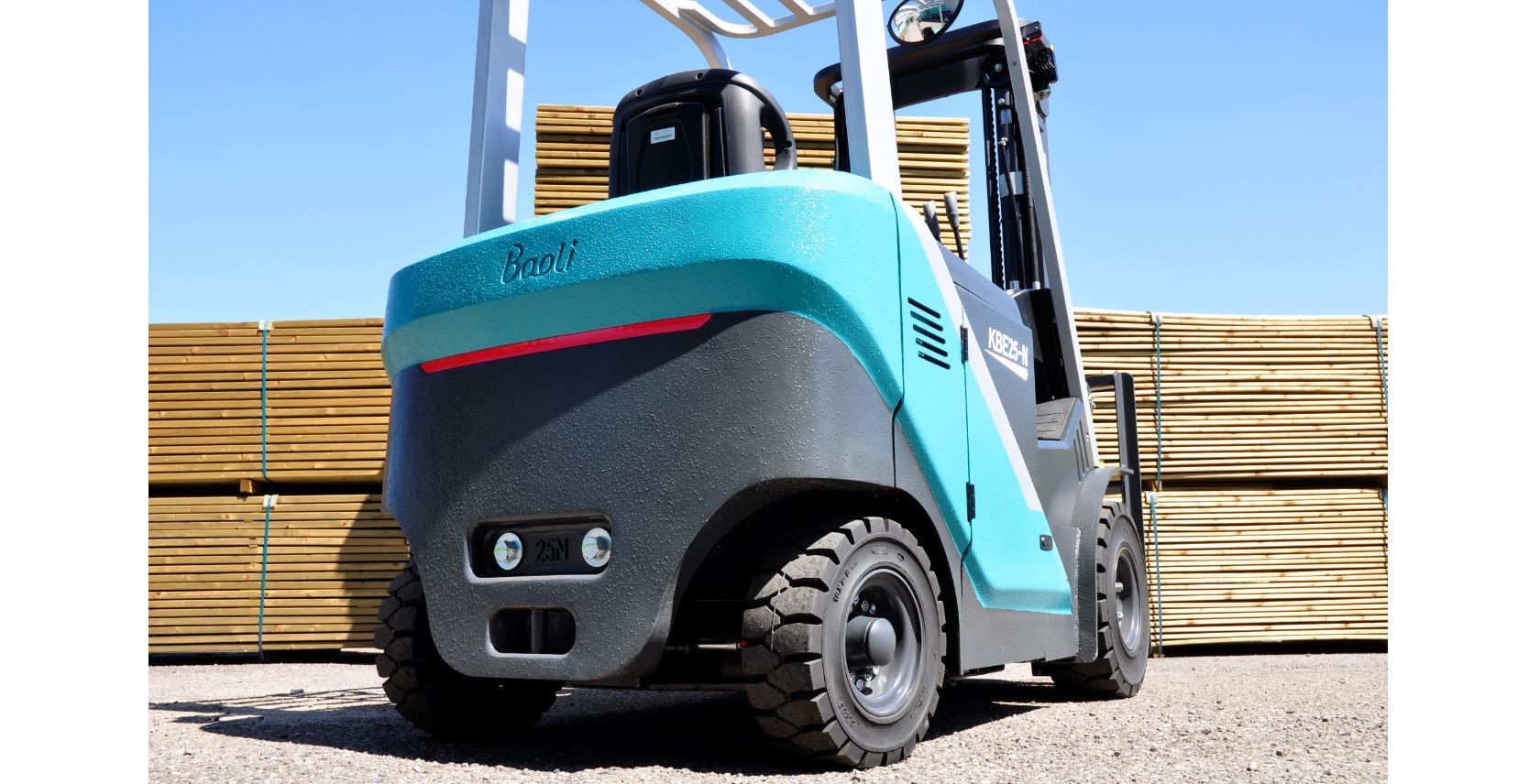 BAOLI PRESENTS THE NEW KBEN ELECTRIC FORKLIFT TRUCKS Baoli