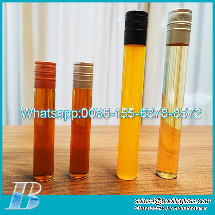 100ml Tube Glass Wine Bottle Wholesale Liquor bottles For Sale xuzhou