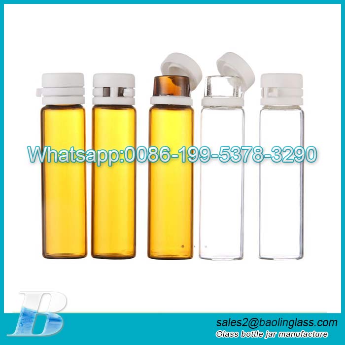 High Quality 10ml Amber Round Glass Pharma Oral Liquid Vials