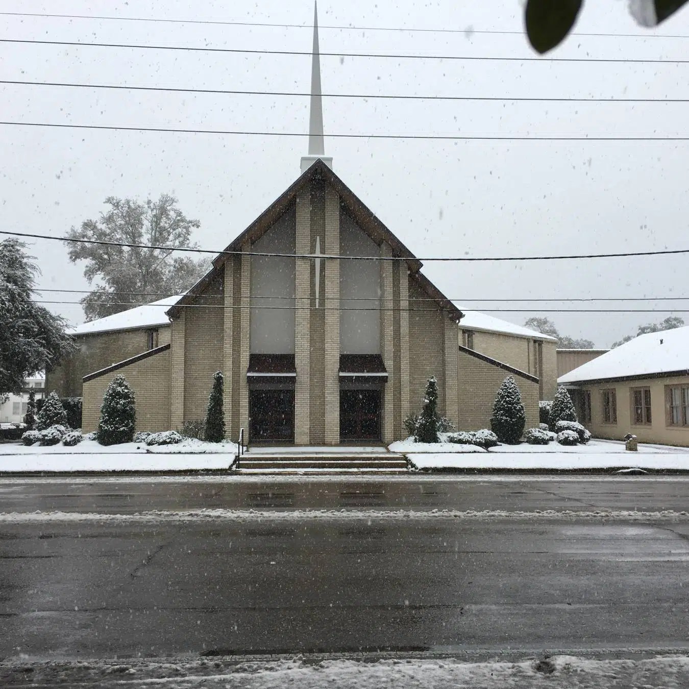PHOTO GALLERY Louisiana Baptist churches enjoy rare snow day Baptist