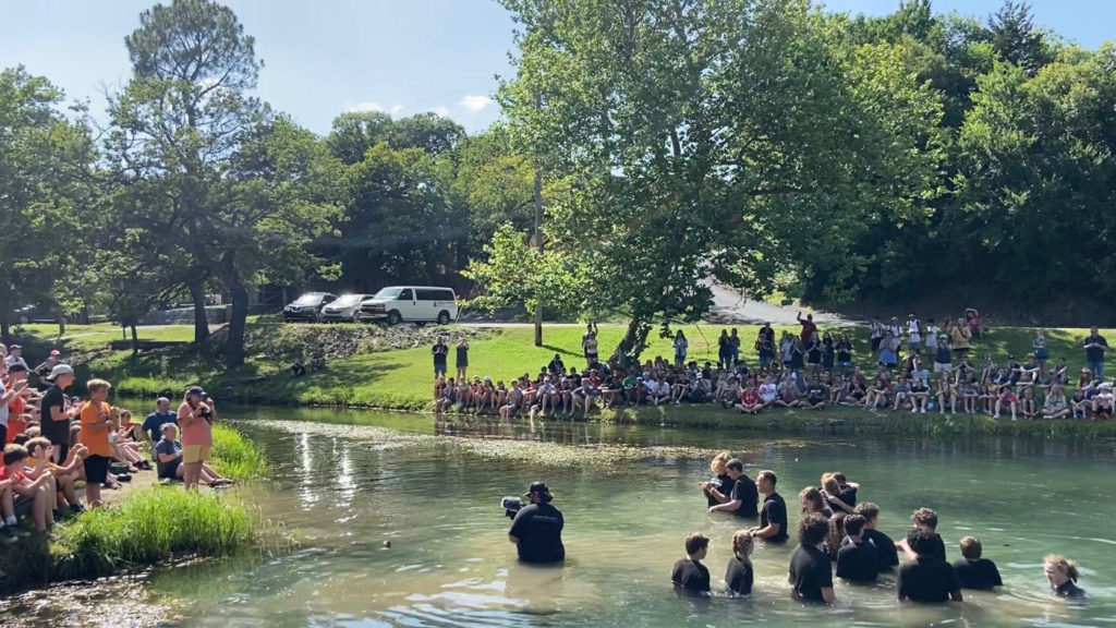 Record high number of professions of faith recorded at Falls Creek