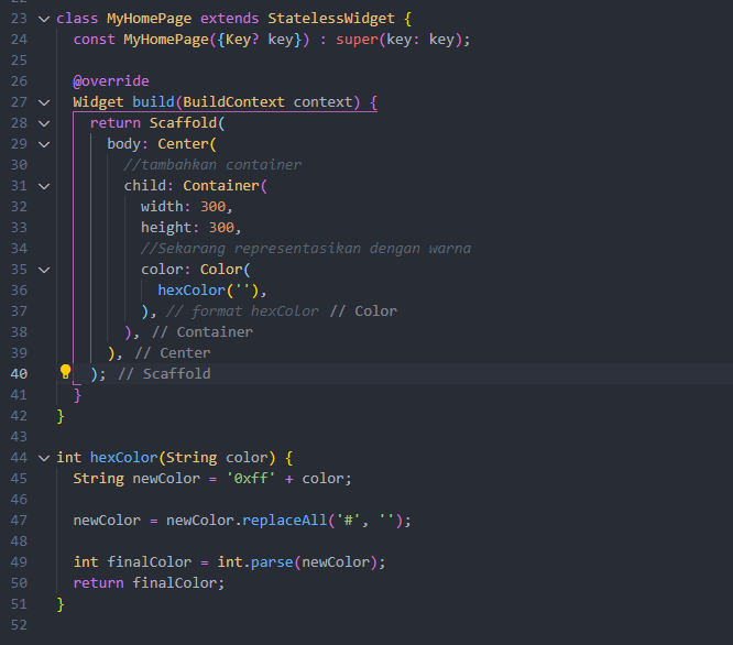 How to Use Hex Color in Flutter Baraja Coding
