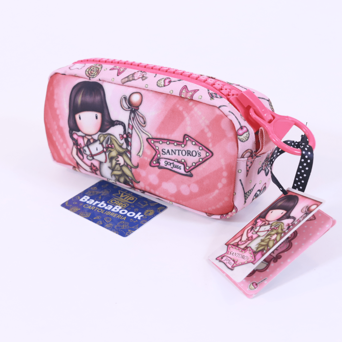 5018997638170 ASTUCCIO BUSTINA SANTORO GORJUSS CON MEGA ZIP CAROUSEL