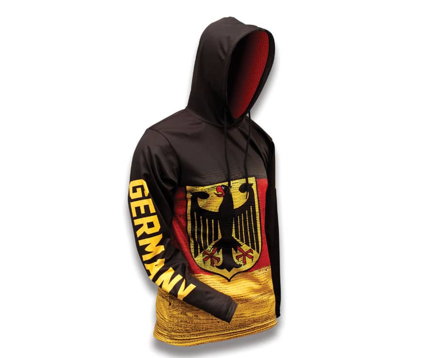 Germany World Sublimated Warmup Hoodie Barbarian Sports Wear, Inc.