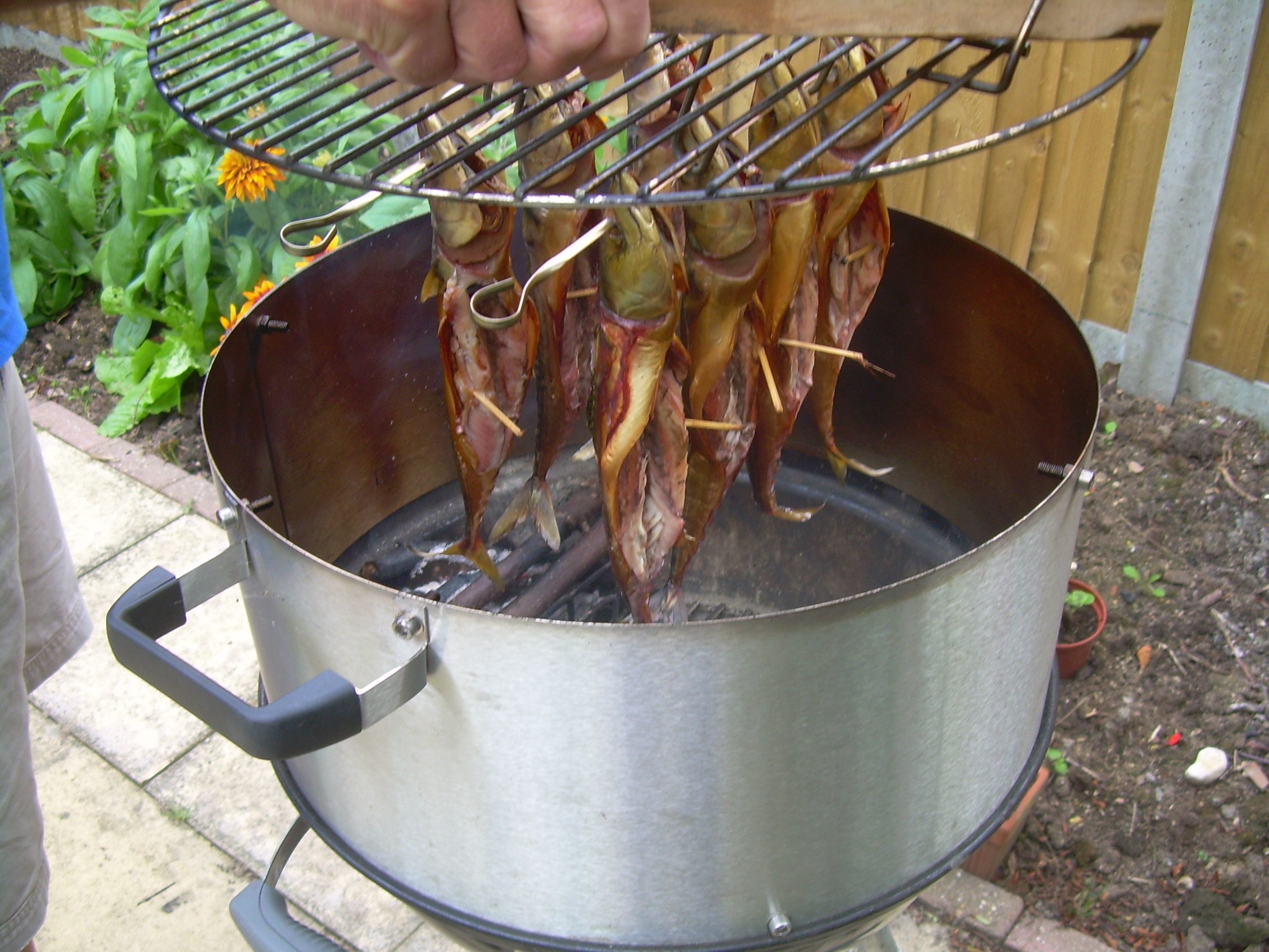 Smoke, rotisserie or add cooking space to your kettle barbecue
