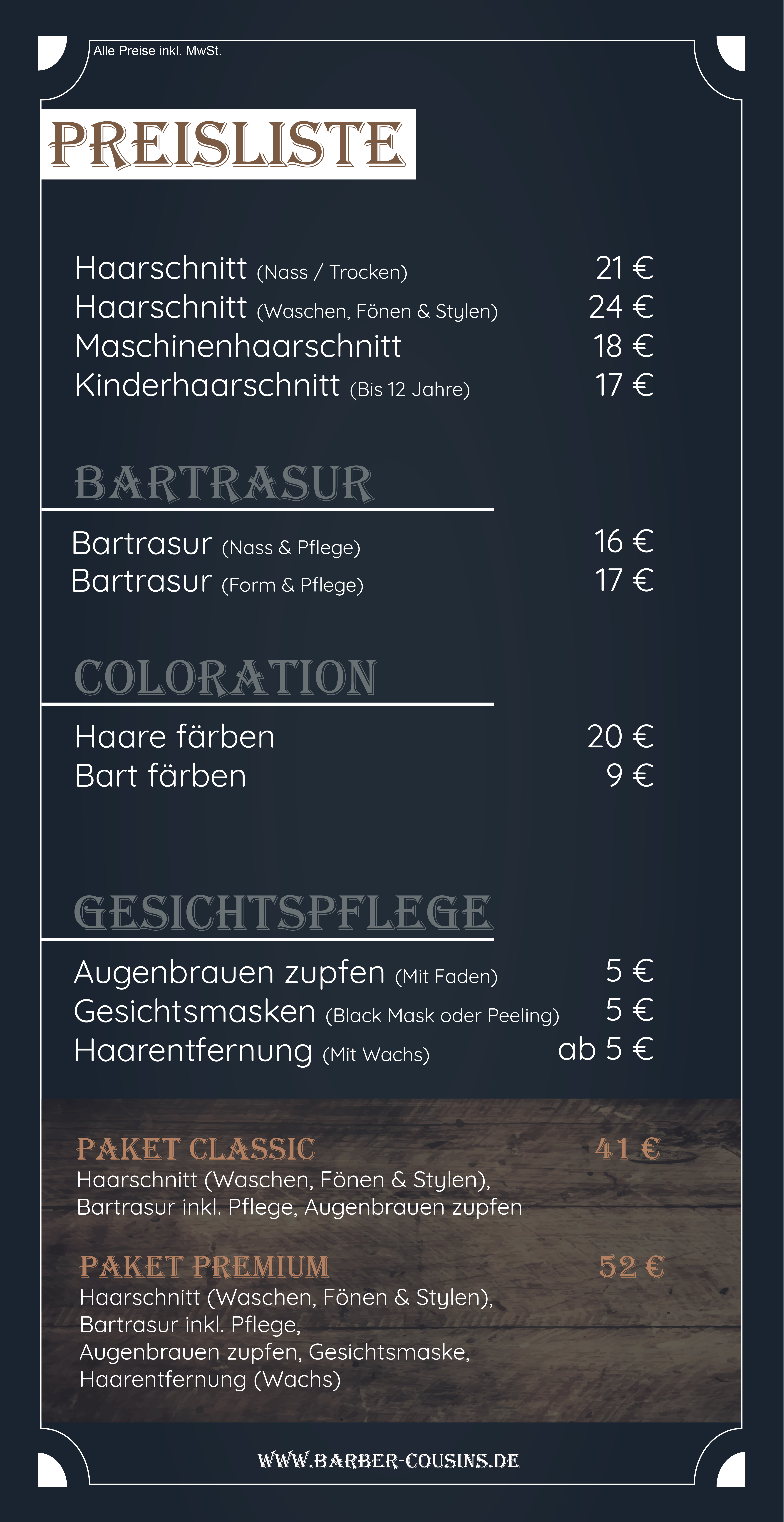 Barber Cousins Ihr in Mülheim an der Ruhr Barbier