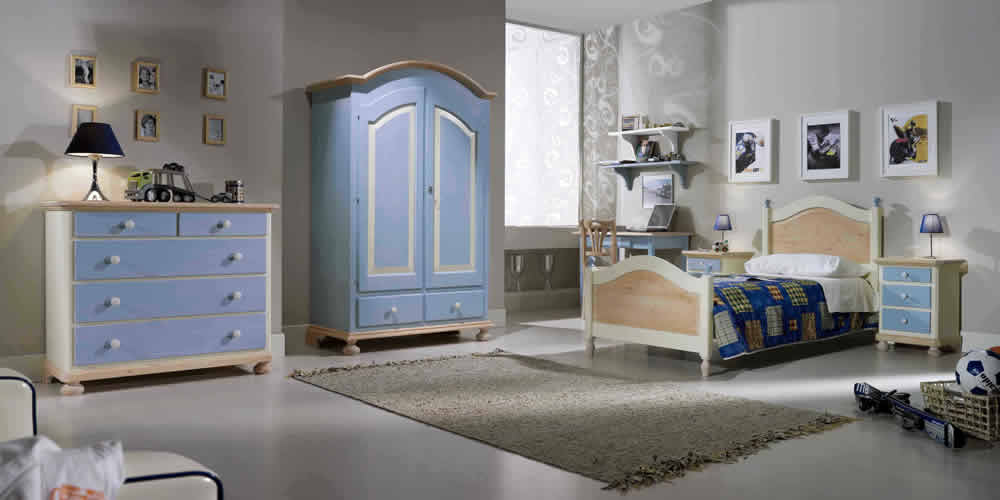 Cameretta bimbo azzurra