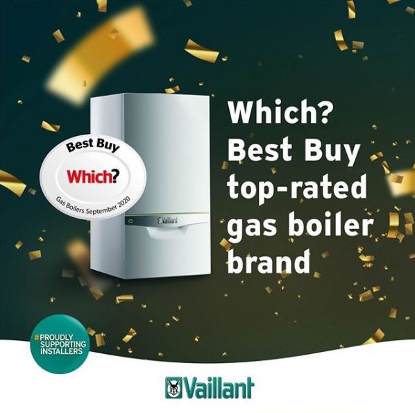 Vaillant named UK's top scoring Gas Boiler Brand in Which? Best Buy