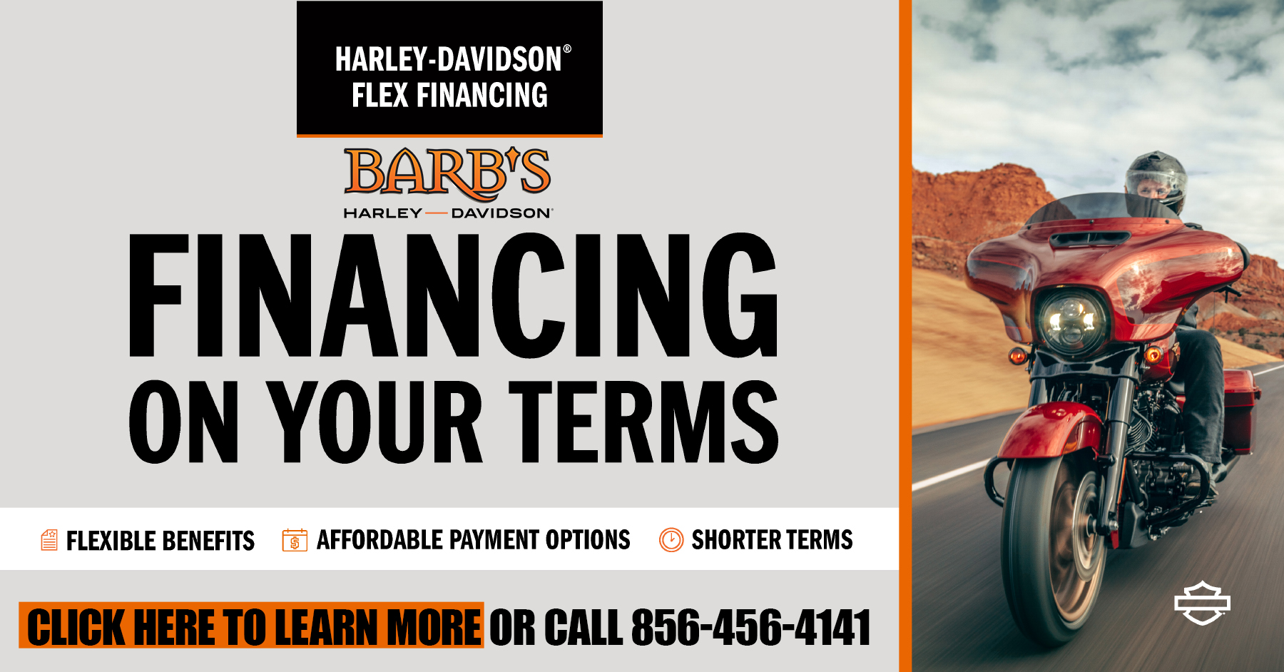 Promo3 Barb's HarleyDavidson® Mt. Ephraim New Jersey