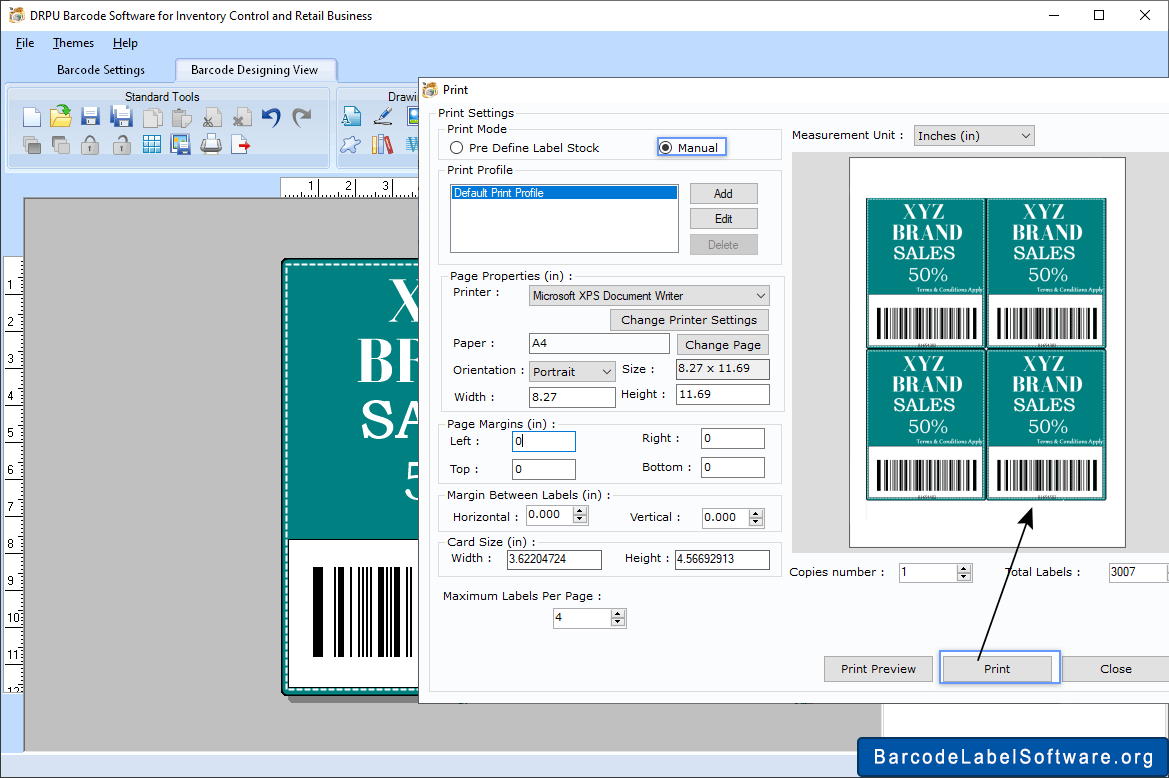 Inventory barcode software create label barcode generator make coupon