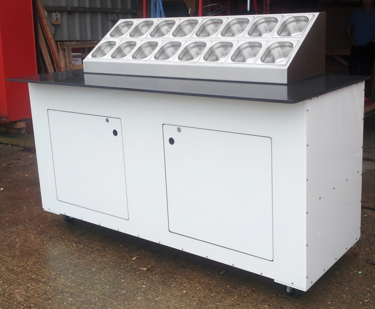 Waste and Condiment station, Condiment Stations & Recycling Solutions