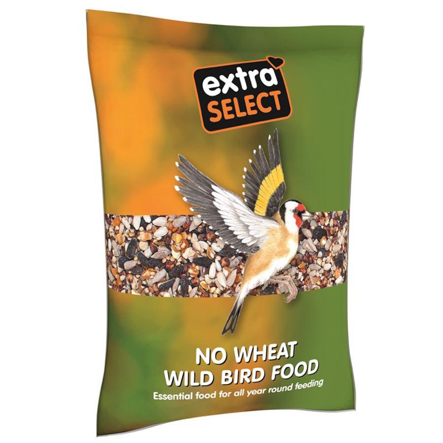 Extra Select No Wheat Wild Bird Feed 1KG Barehams Pet and Garden Store