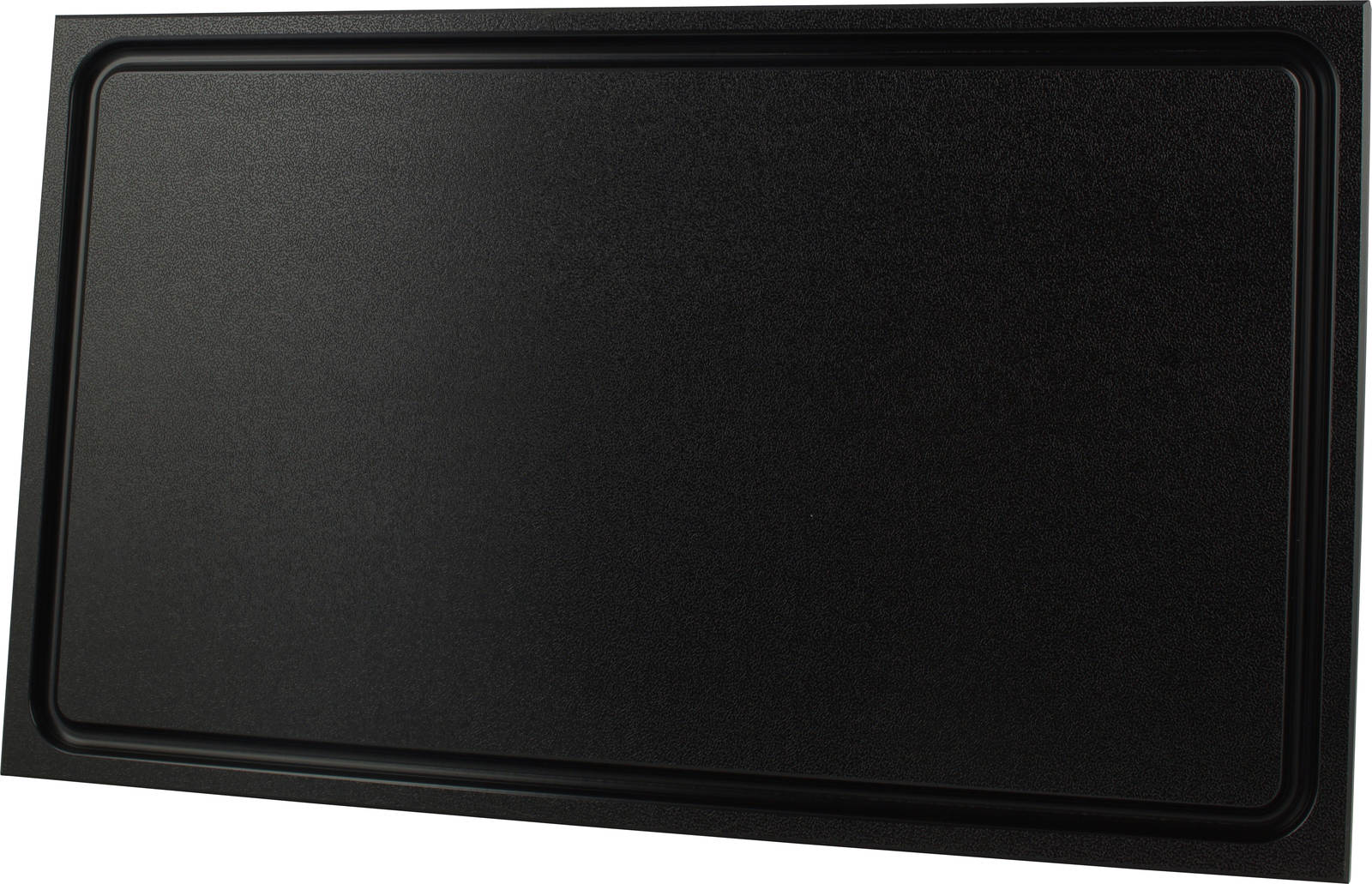 Schneidebrett 50 x 30 cm Polyethylen mit Ablaufrinne > BarFish