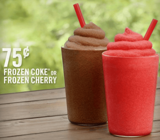 Burger King .75 Frozen Coke or Cherry Slush, No Coupon Required!