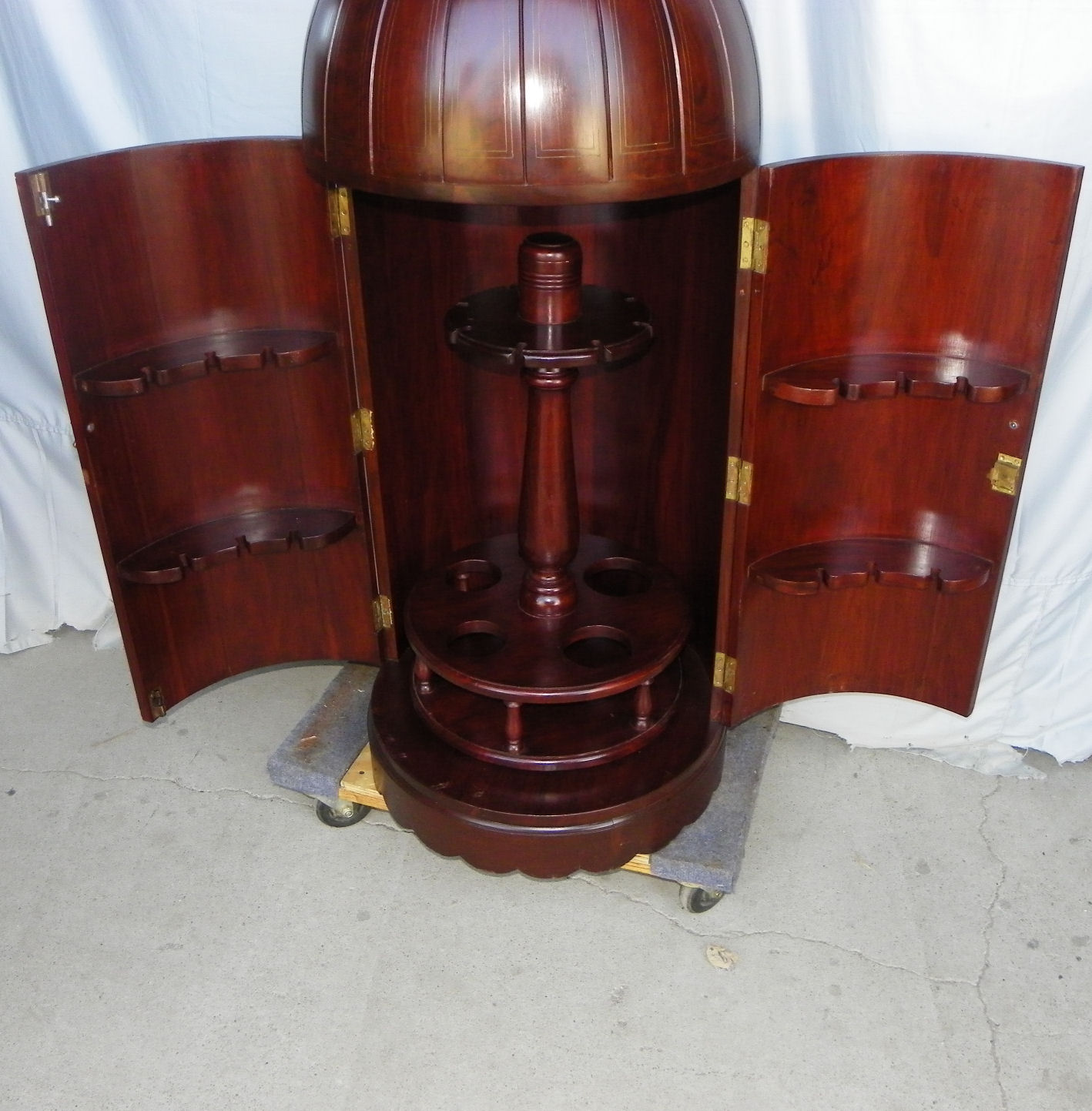 Bargain John's Antiques Antique Rare and Unusual Mahogany Wooden