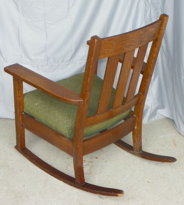 Bargain John's Antiques » Blog Archive Antique Mission Oak Rocking