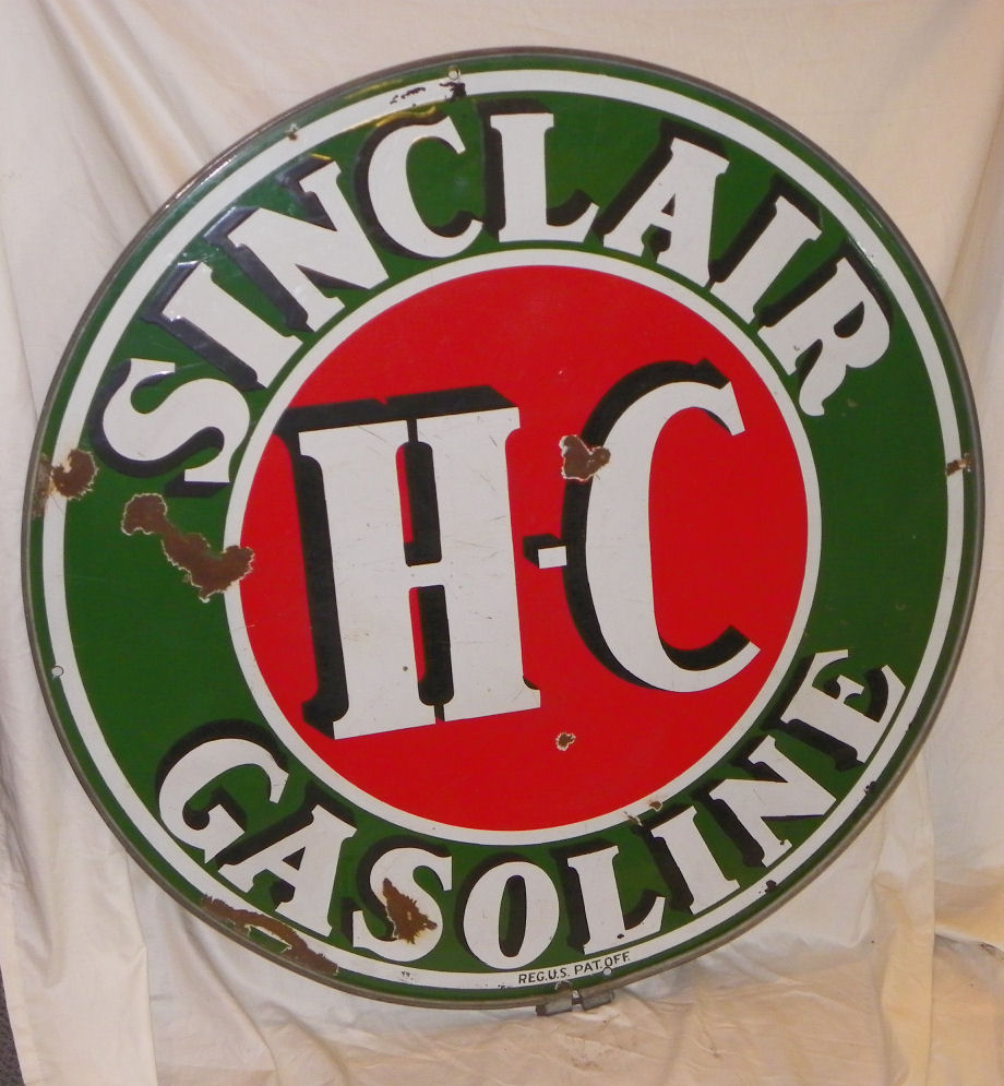 Bargain John's Antiques Antique Porcelain Double Sided Sinclair