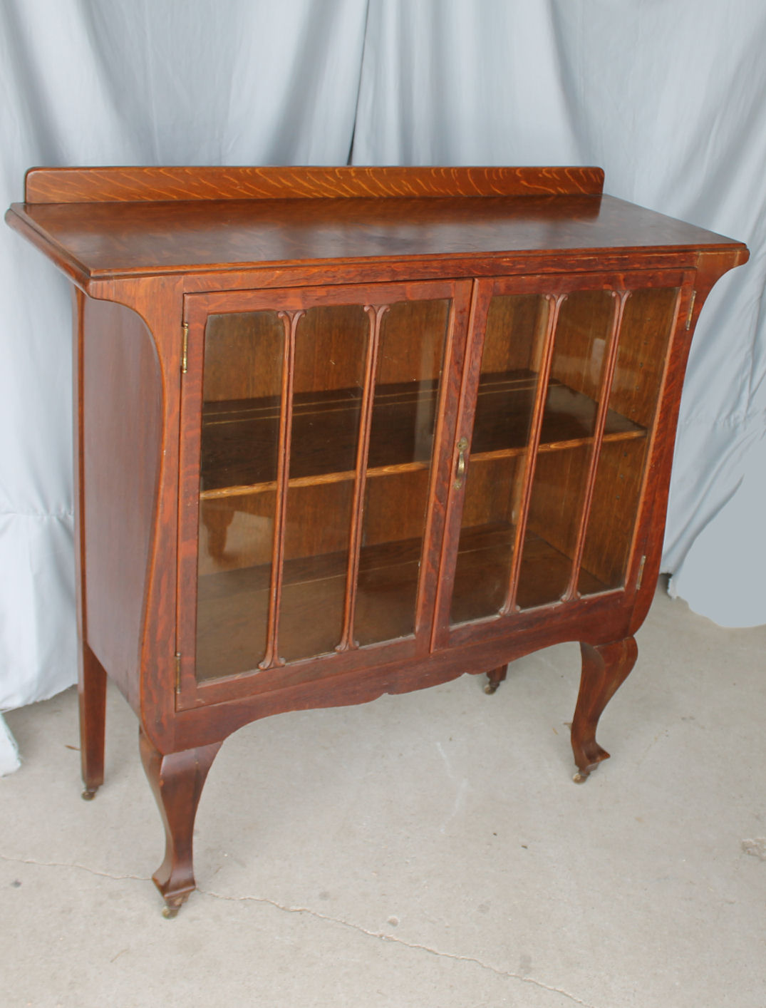 Bargain John's Antiques Antique Oak China Server Unique