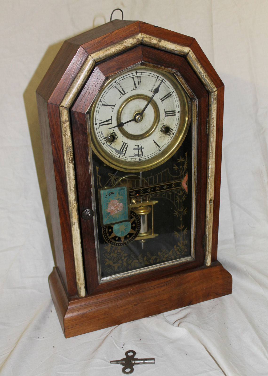 Bargain John's Antiques Antique Rosewood Jerome & Company Striking