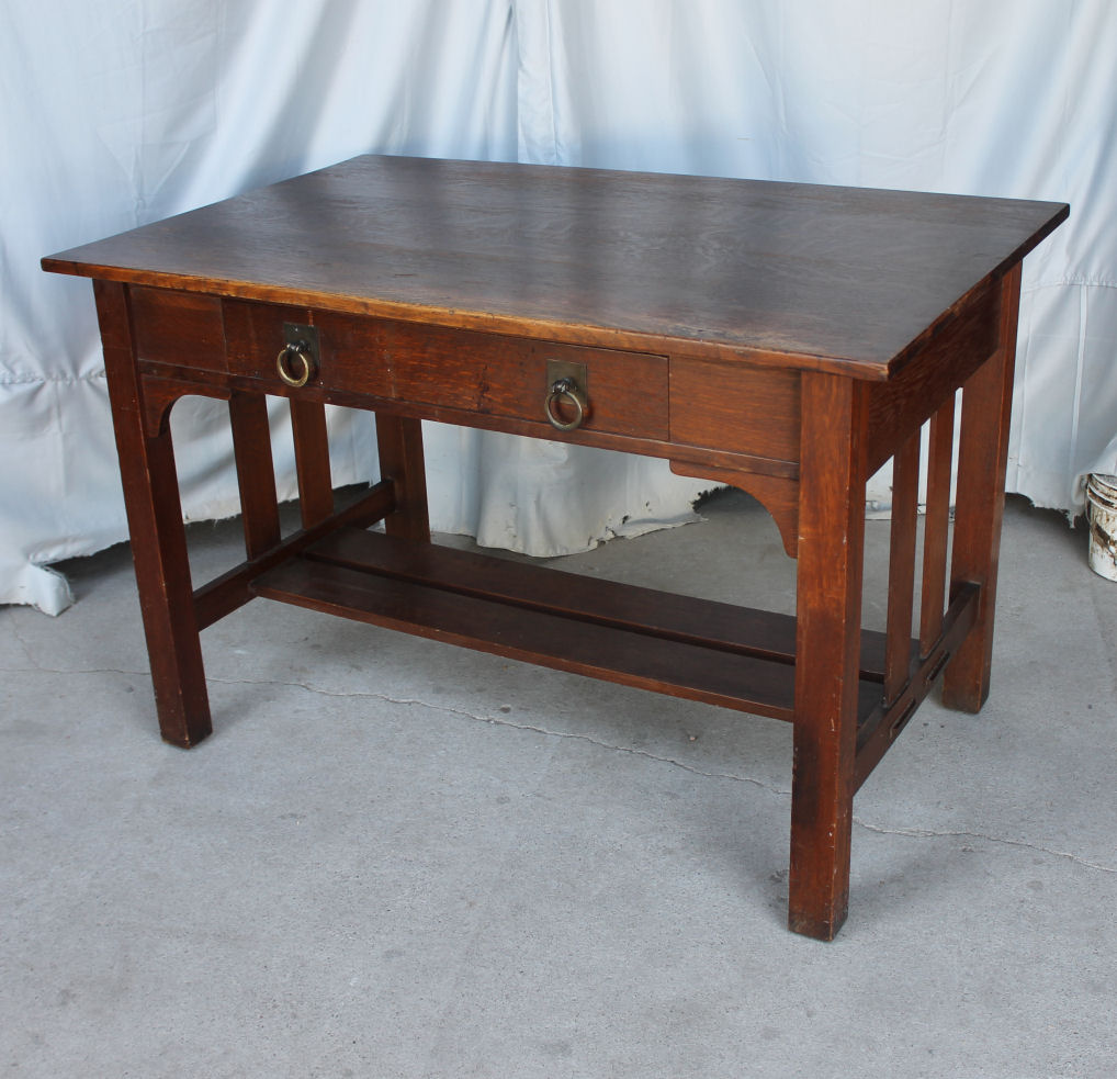 Bargain John's Antiques » Blog Archive Mission Oak Library Table