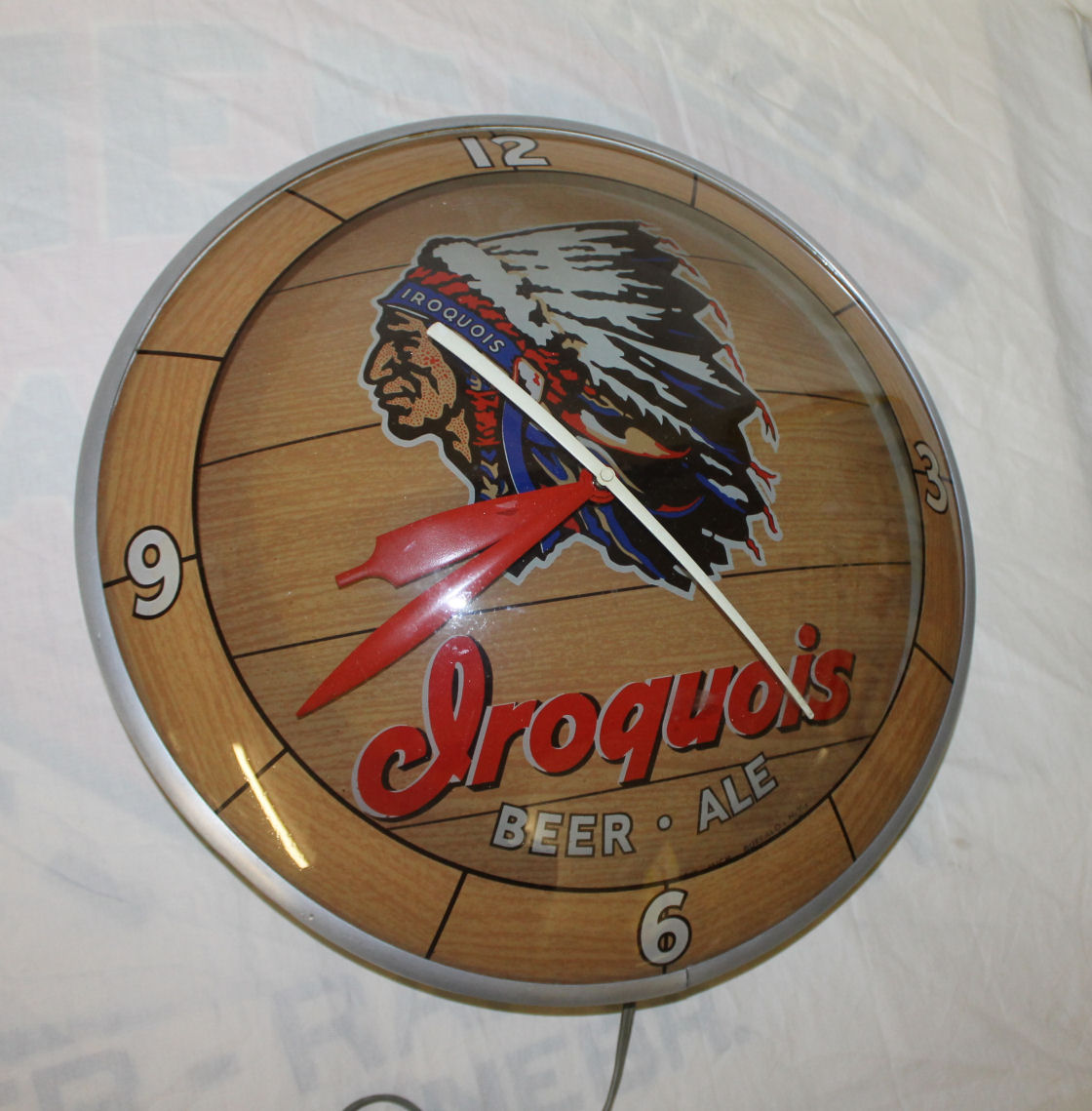 Bargain John's Antiques Iroquois Beer/Ale Double Bubble Advertising