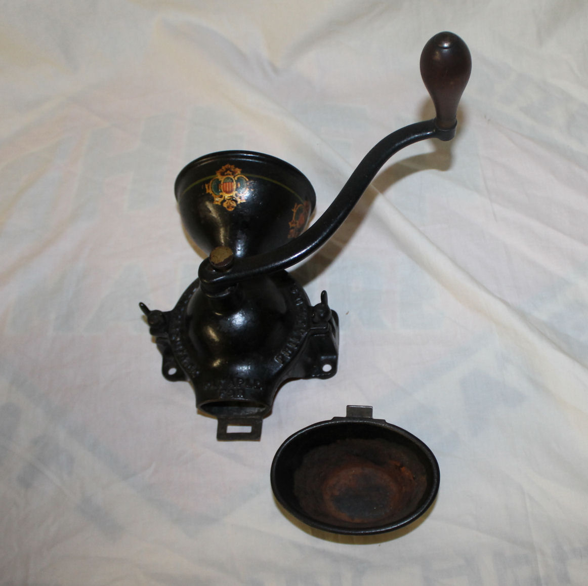 Bargain John's Antiques Cast Iron Wall Mount Enterprise Coffee