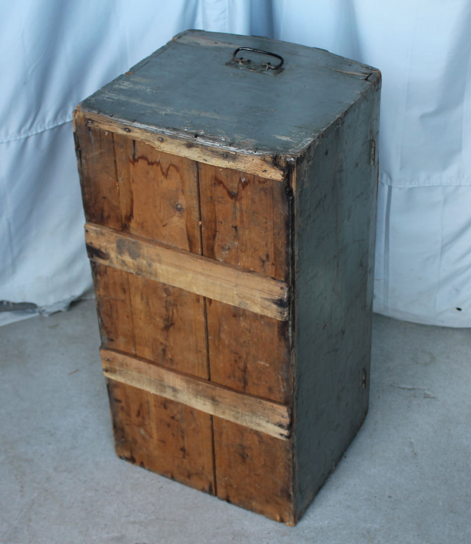 Bargain John's Antiques Antique Primitive Truck with Key Old Gray