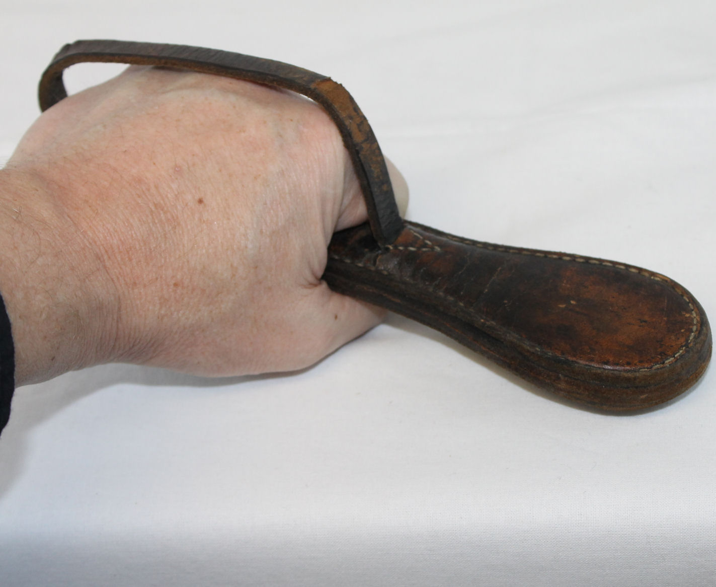 Bargain John's Antiques Antique Leather Blackjack Sap Bucheimer