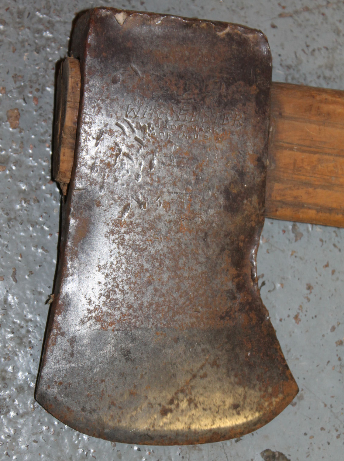 Bargain John's Antiques Collection of 4 Winchester Hatchet Axe