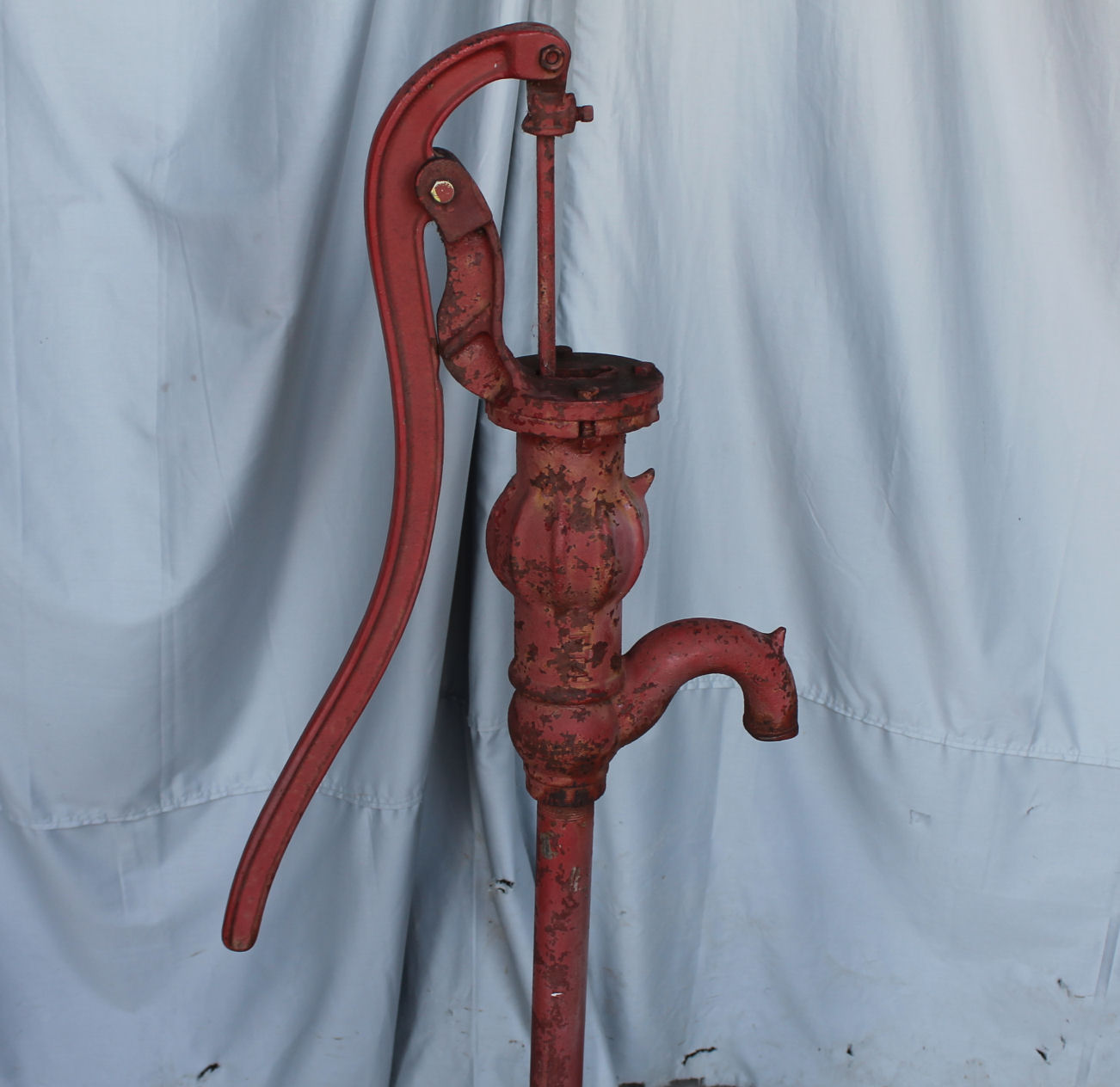 Bargain John's Antiques Red Jacket Cast Iron Water Pump Bargain