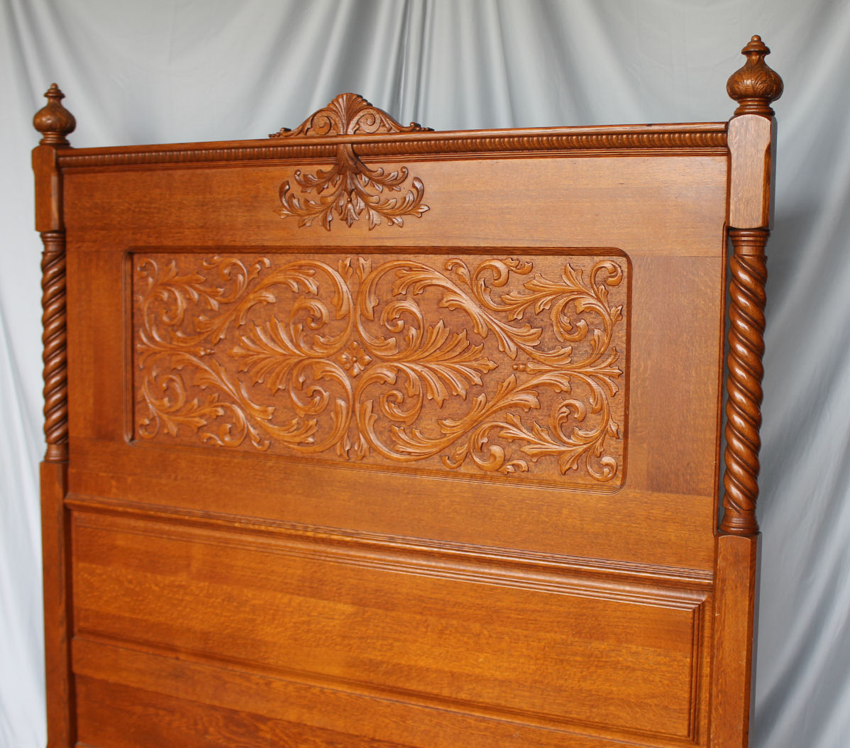 Bargain John's Antiques Antique Carved Oak Bedroom Set Bargain John