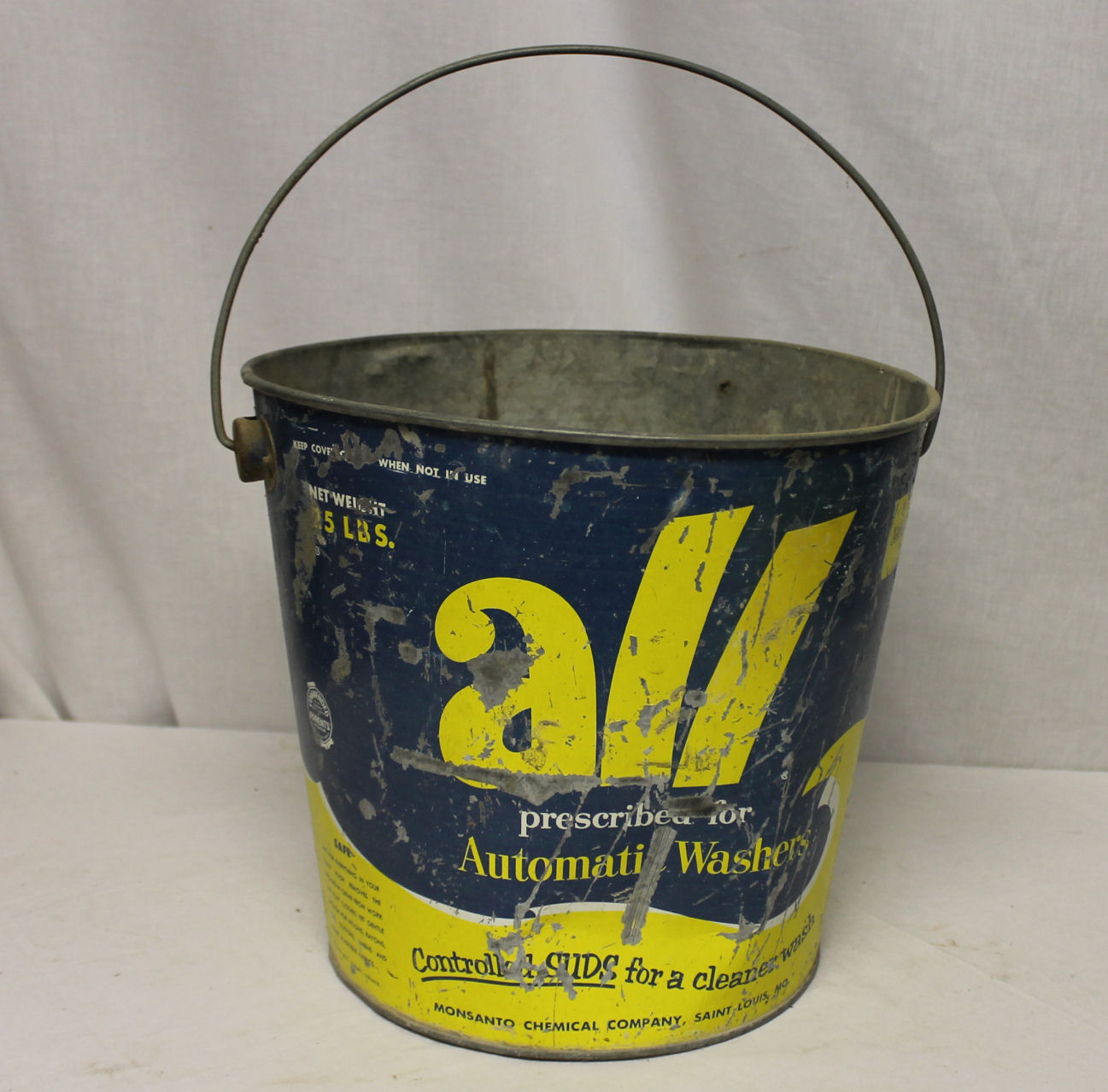 Bargain John's Antiques 1950s Monsanto All Detergent Advertising