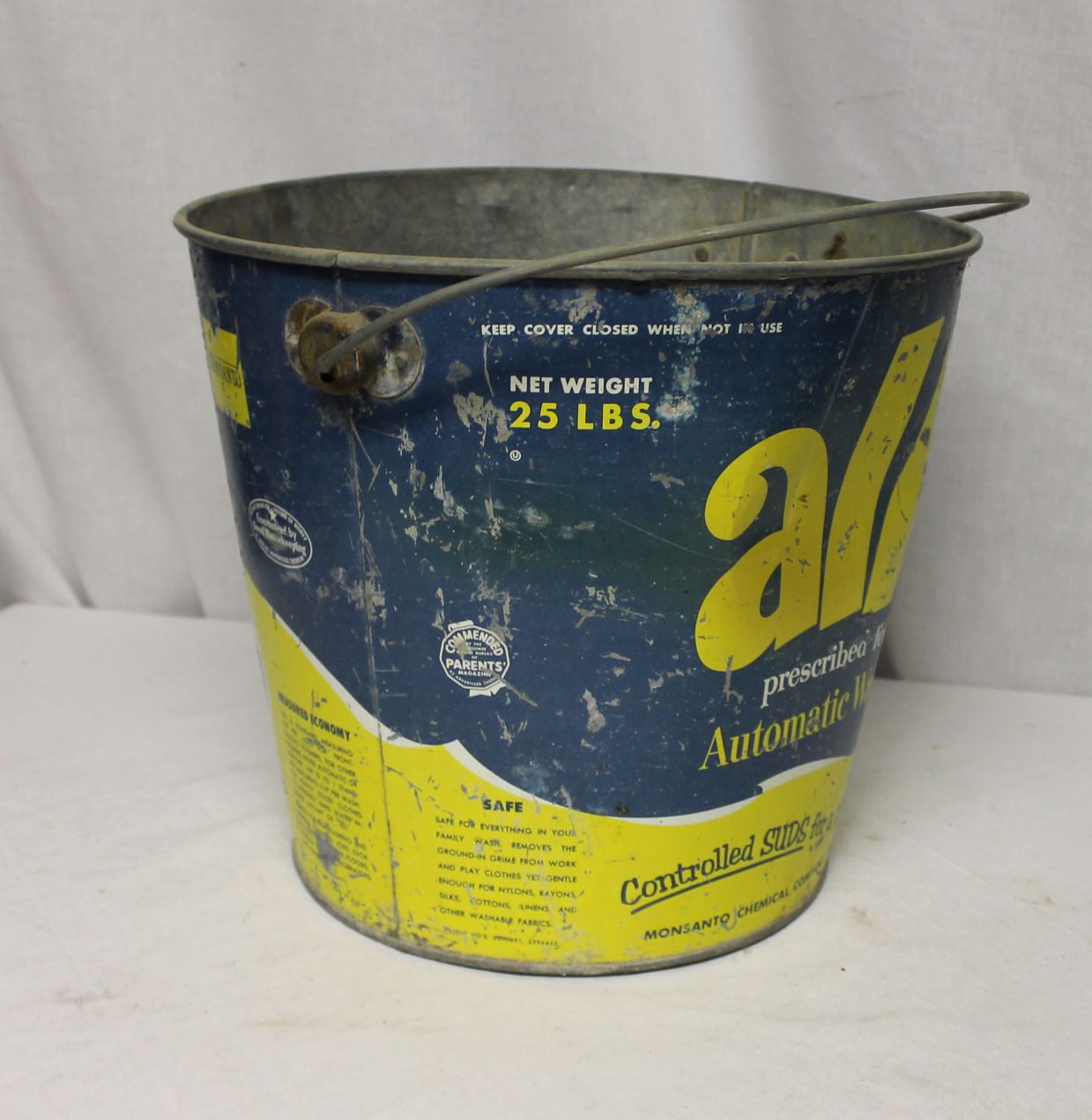 Bargain John's Antiques 1950s Monsanto All Detergent Advertising