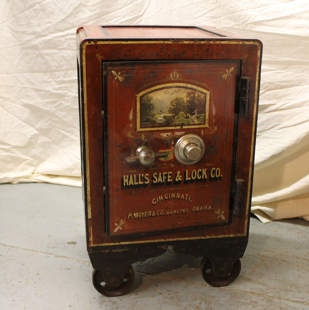 Bargain John's Antiques Antique Iron Safe Hall Safe & Lock Co