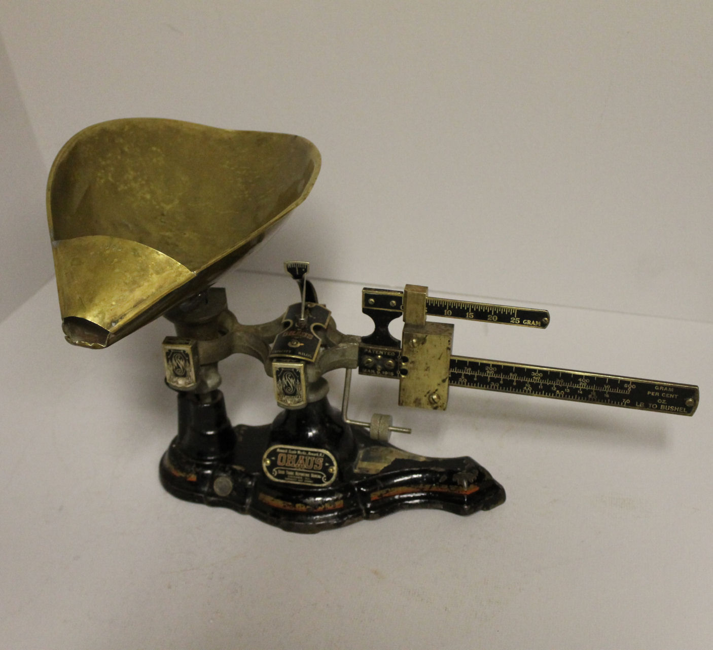 Bargain John's Antiques » Blog Archive Ohaus Newark Scale Co. Antique