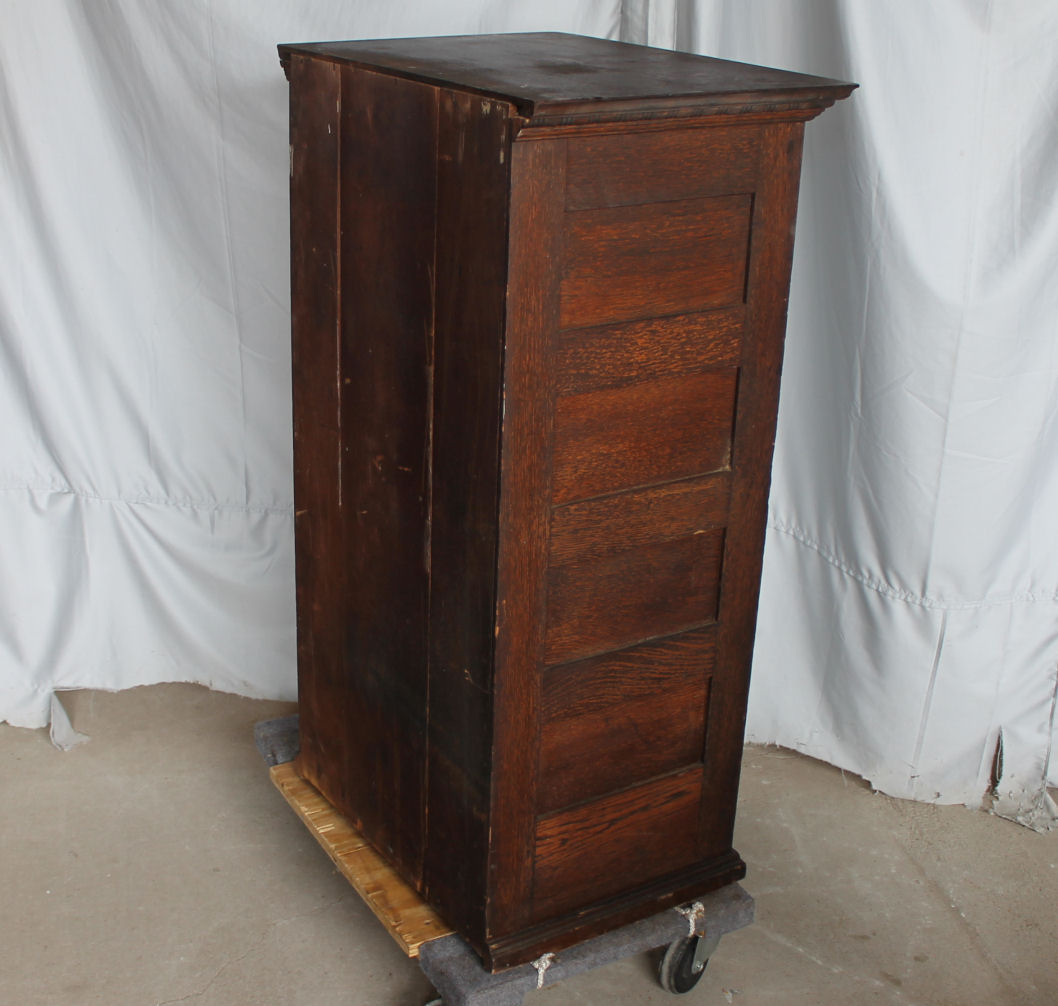 Bargain John's Antiques Unusual Oak file Law Office 43 1/