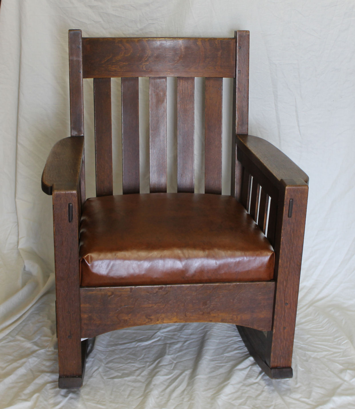 Bargain John's Antiques Antique Mission Oak Rocking Chair Harden