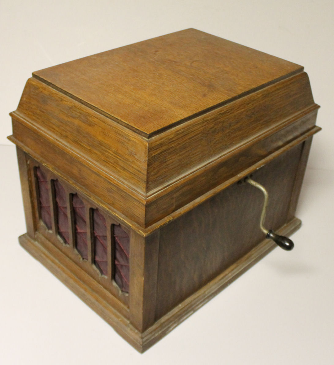 Bargain John's Antiques Amberola Edison Record Player and Cylinder