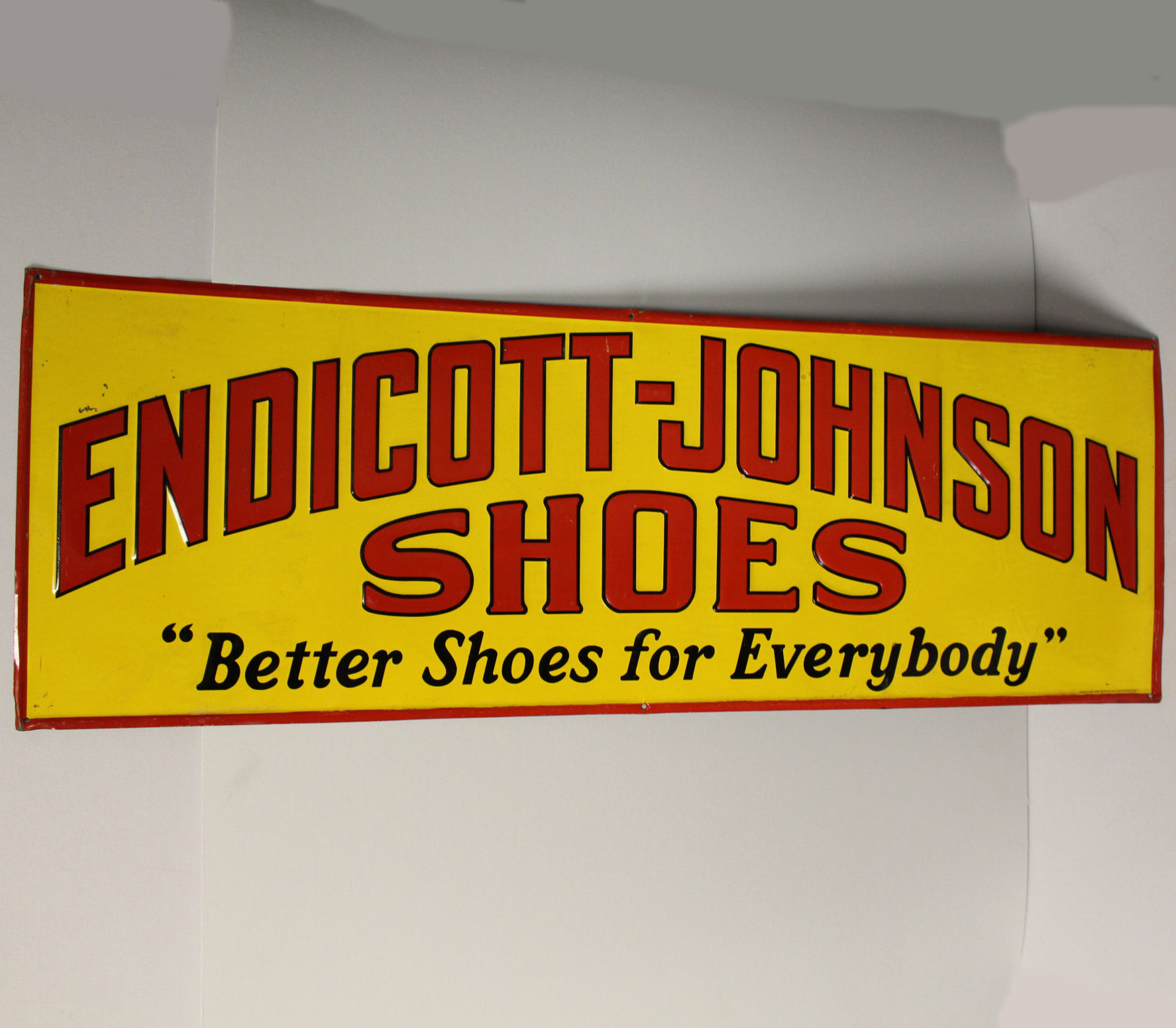 Bargain John's Antiques Antique Endicott Johnson Shoes Tin