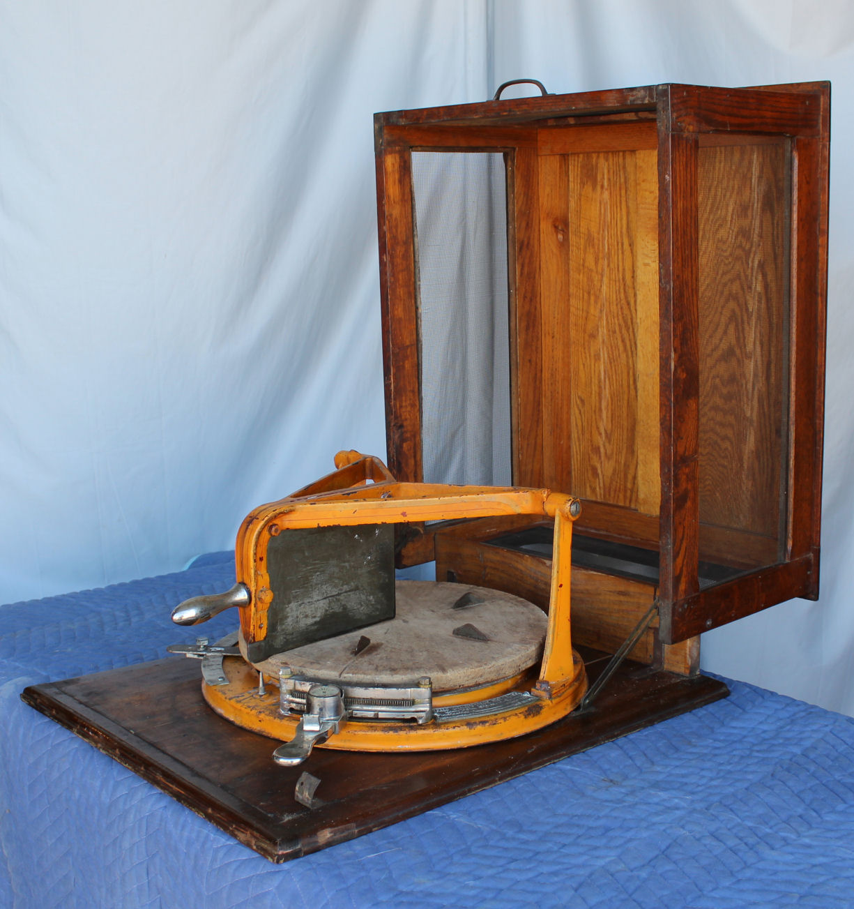 Bargain John's Antiques Antique Country Store Cheese Cutter In Oak