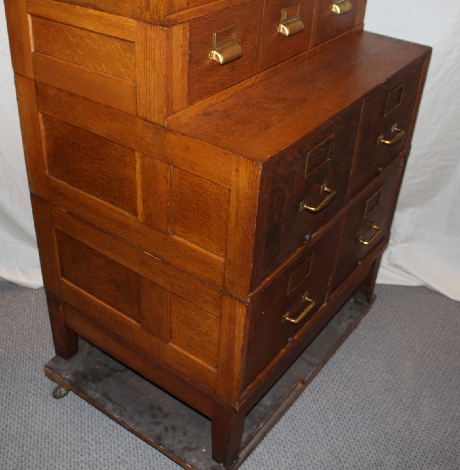 Bargain John's Antiques Large Mission Oak File original