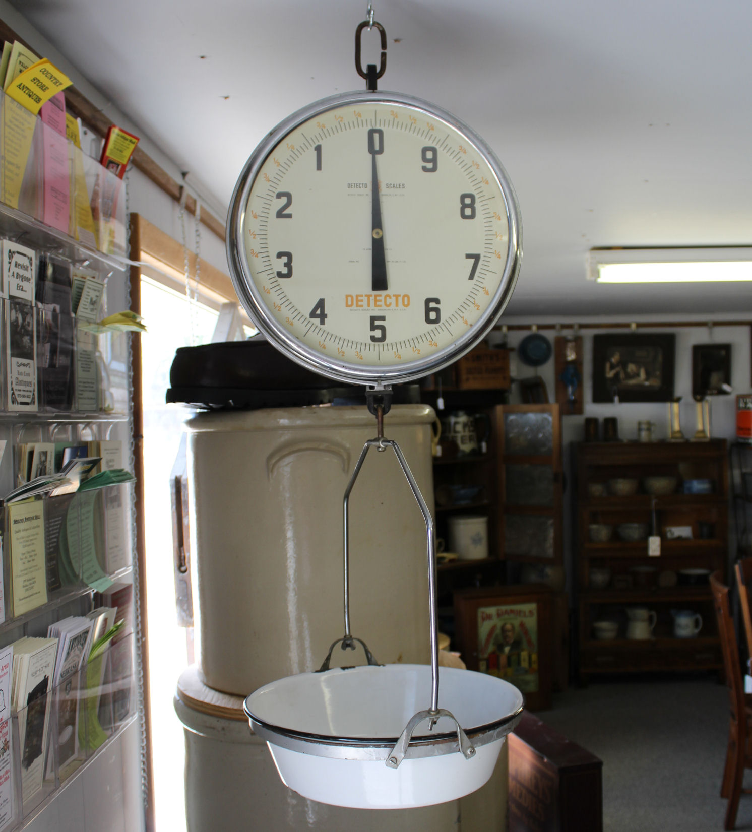 Bargain John's Antiques Antique Country Store Hanging Produce Scale