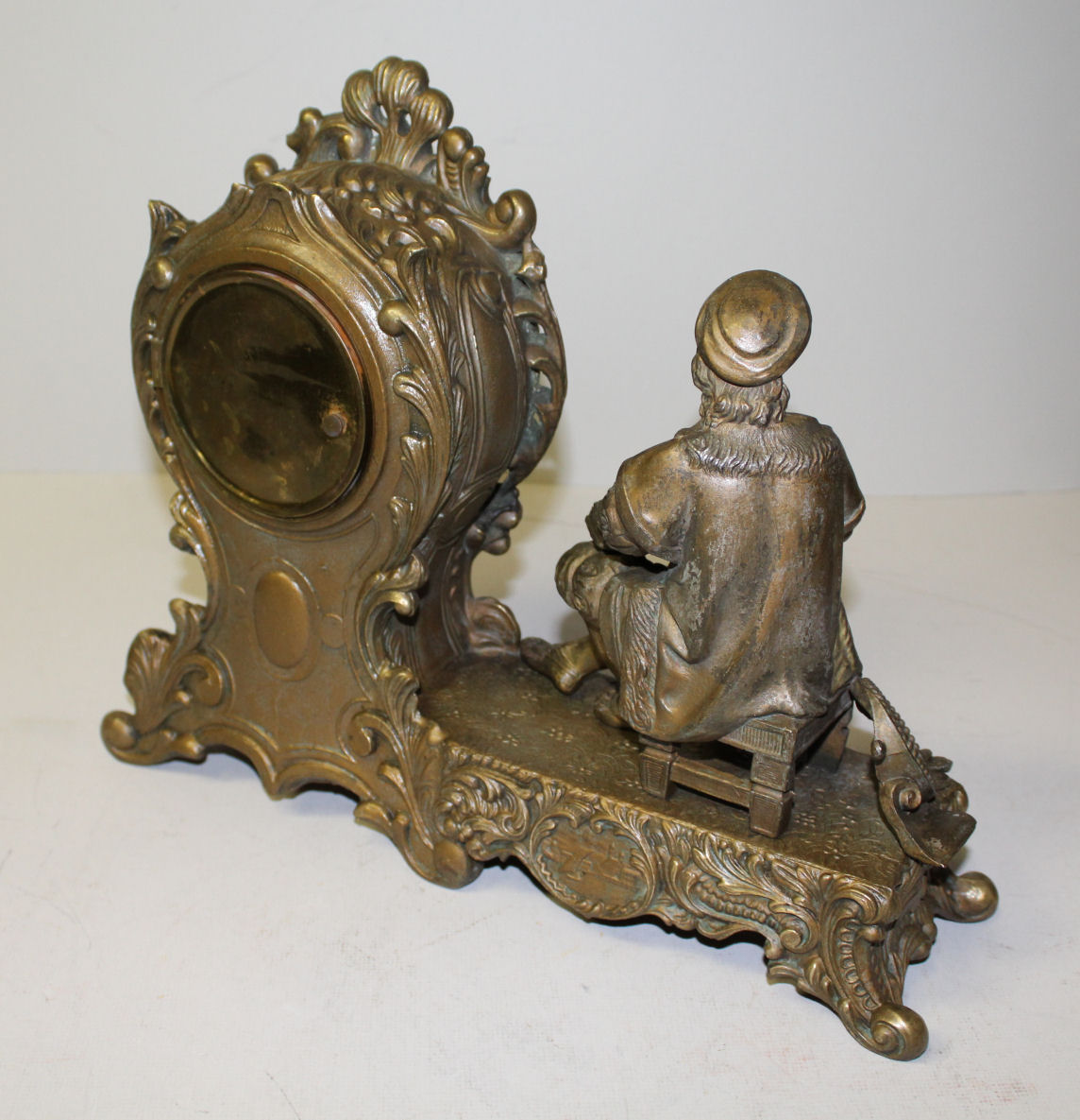 Bargain John's Antiques Waterbury Clock Company Vesta Figural