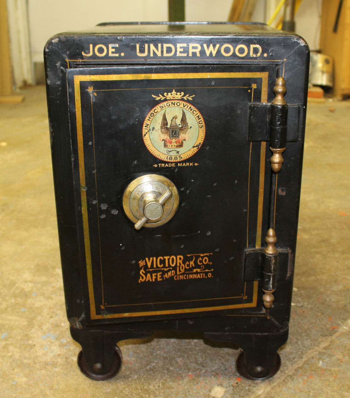 Bargain John's Antiques Antique Victor Iron Safe The Victor Safe