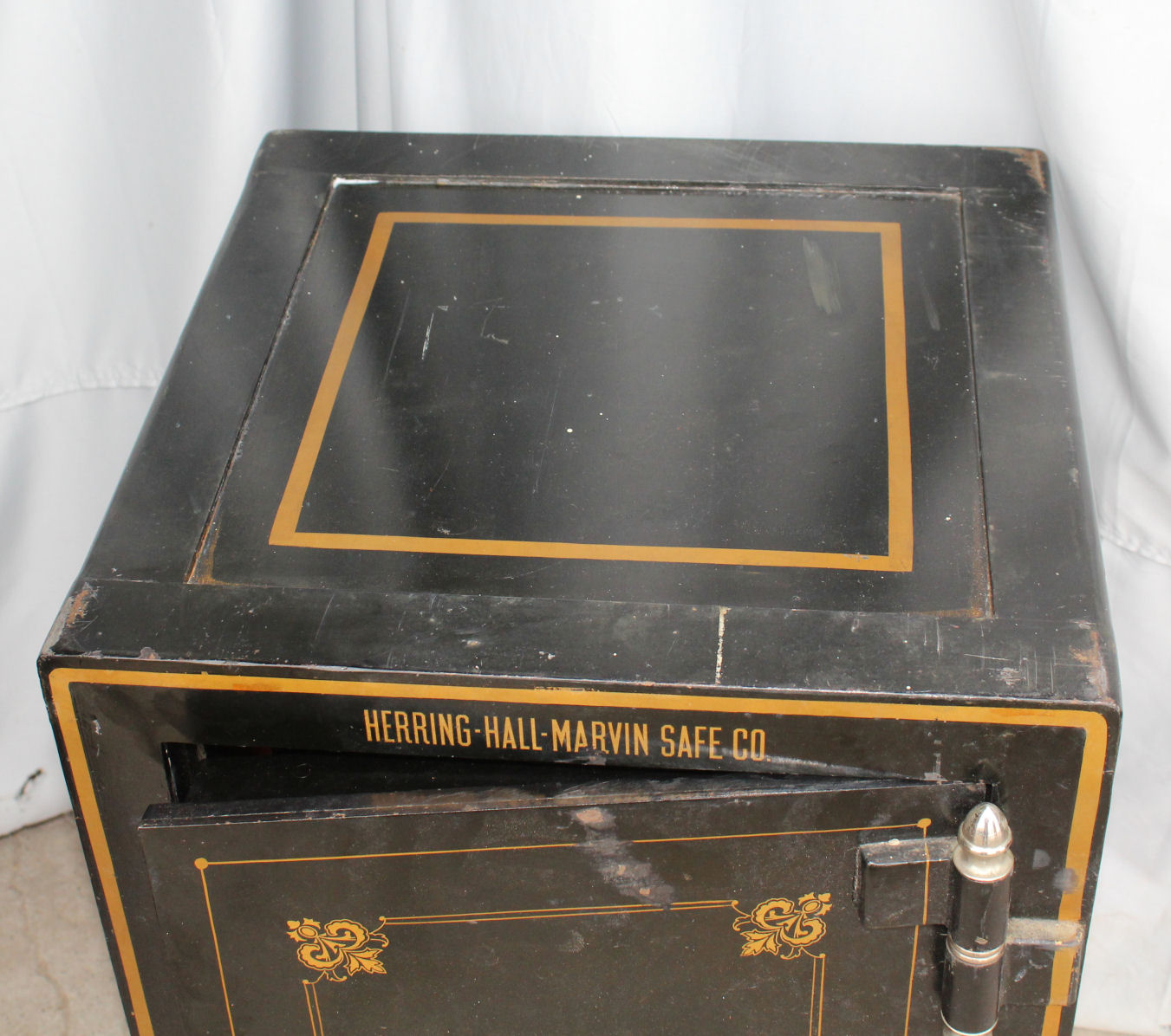 Bargain John's Antiques Antique Iron Safe with Working Combination