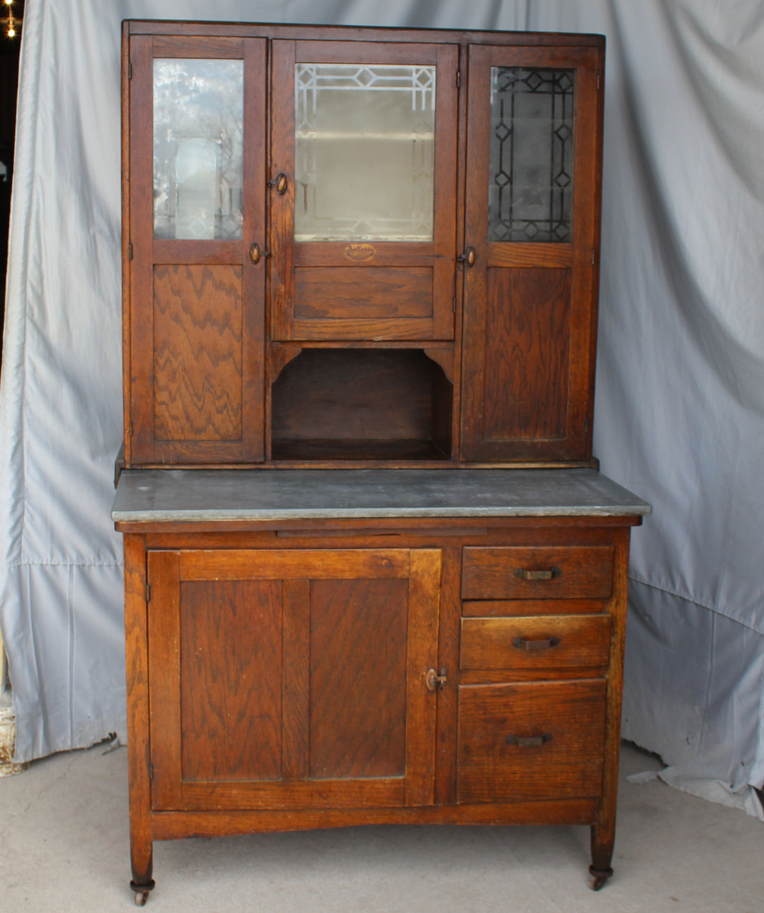 Bargain John's Antiques Antique Oak Sellers Kitchen